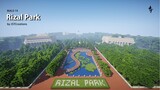 Rizal Park in Minecraft Philippines (City of Manila) by JSTCreations