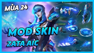 Mod Skin Zata Khiêu Chiến AIC Mùa 24 Mới Nhất Full Hiệu Ứng Không Lỗi Mạng | Yugi Gaming