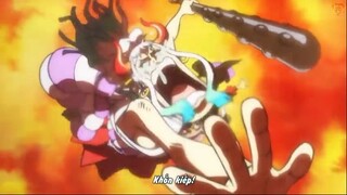 Luffy mở còng tay cho Yamato và cái kết ối dồi ôi luôn