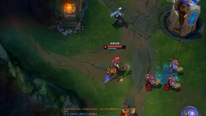 Does this female police officer hero also have a script?