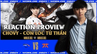 REACTION PROVIEW CKTG: THAO TÁC CHOVY KHI SỬ DỤNG YASUO TRONG TRẬN ĐẤU VỚI FNC MÚA CỰC KHÉT