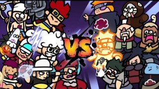 Naruto vs One Piece-Anime War ANIMATION