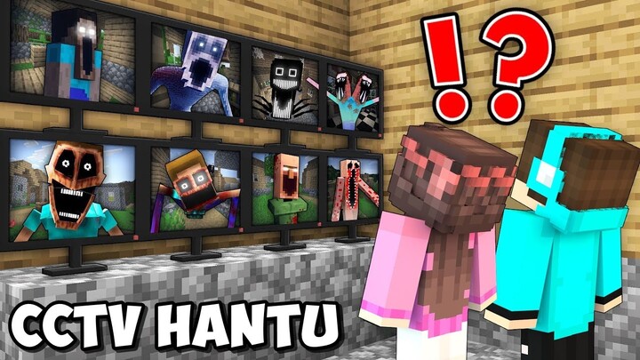 AKU DAN ISTRI BIKIN BUNKER FULL CCTV HANTU ANOMALI DI MINECRAFT