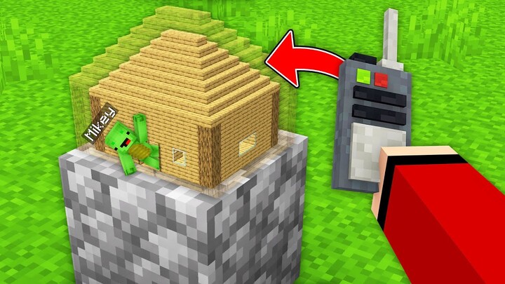 JJ SHRUNK Mikey’s House Until He Notices in Minecraft (Maizen)