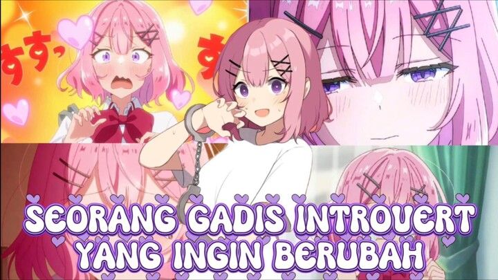 Seorang gadis introvert yang ingin berubah menjadi extrovert 🥰🤧