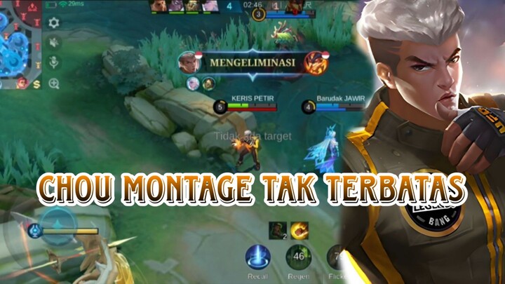 CHOU MONTAGE TAK TERBATAS