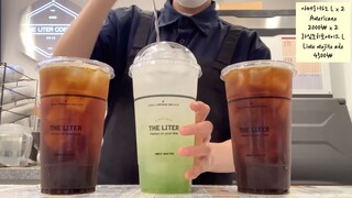 Cafe Vlog | Americano,Lime mojito ade #cofee #food