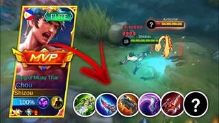 CHOU USER TRY THIS CHOU BUILD!! 😱 ( HACK DAMAGE ) #2