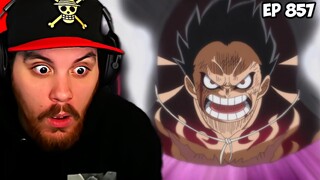 One Piece Episode 857 REACTION | Luffy Fights Back! The Invincible Katakuri's Weak Point!