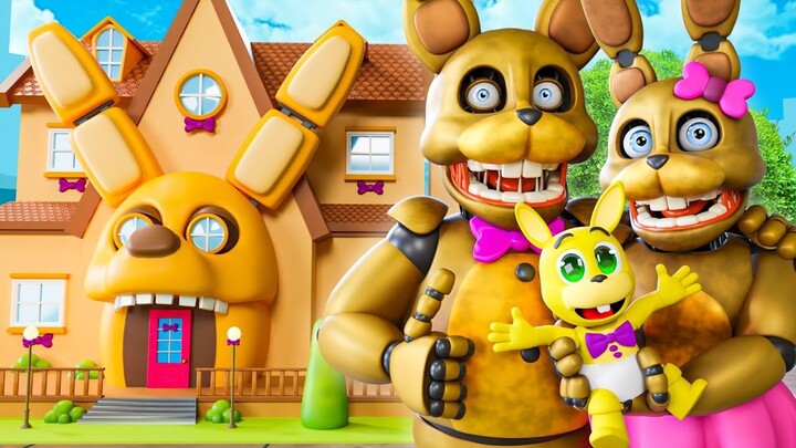 Spring Bonnie membeli rumah pertamanya - FNAF terjebak dalam animasi ball pool