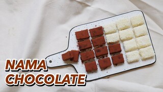 Bố Cam làm Nama Chocolate vị Caramel và vị Dừa Vlog 76