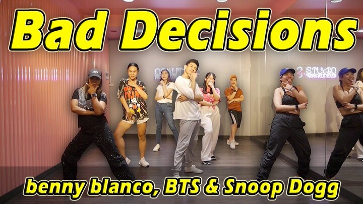 Bad Decisions - benny blanco, BTS & Snoop Dogg | Golfy Dance Fitness | คลาสเต้นออกกำลังกาย
