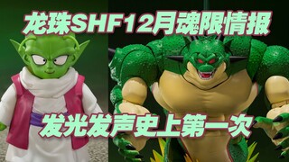 【涛光玩具箱】万代龙珠SHF2022年12月魂限定新品那美克星神龙波伦伽丹迪发光龙珠套装情报公布！今年龙珠z弗利萨篇压轴大作，shf龙珠居然也可以发光发声？？