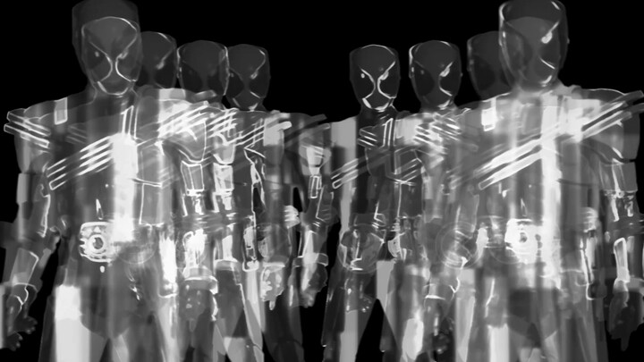 Kamen Rider Decade transformation special effects material
