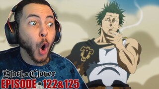 HE SAVES THE DAY?! Black Clover Episode 122 & 125 Reaction!