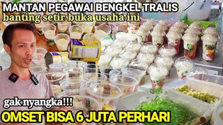 OMSET 6 JUTA 1 HARI! kalau mau jualan itu cari yang lagi viral dan tempat yang strategis | ide usaha