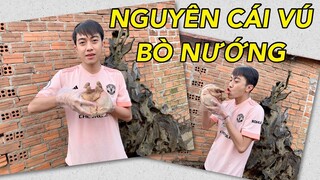 CrisDevilGamer ĂN NGUYÊN CÁI VÚ BÒ NƯỚNG  | Tối nay ăn gì?