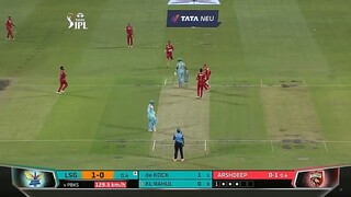 PBKS vs LSG 42nd Match Match Replay from Indian Premier League 2022