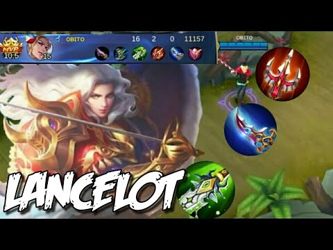 [ML]Mobile Legends | Lancelot Gameplay | Op Build | Maniac