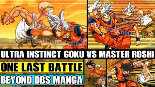 Beyond Dragon Ball Super: Ultra Instinct Goku Vs Master Roshi! Roshi Trains Goku One Last Time