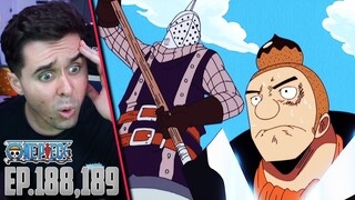 "THIS BACKSTORY WAS FIRE" One Piece Ep.188,189 Live Reaction!