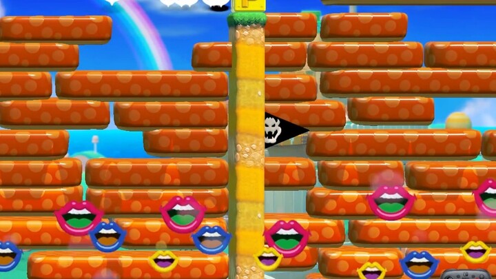 ทั้งหน้าจอเต็มไปด้วยกระดานเด้ง