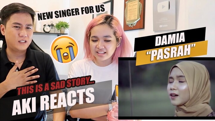 Aki Reacts with Nephi || Damia - Pasrah (Official Music Video)