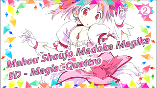 [Mahou Shoujo Madoka Magika] ED - 'Magia -Quattro-' - Bản không có tên đoàn làm phim_2