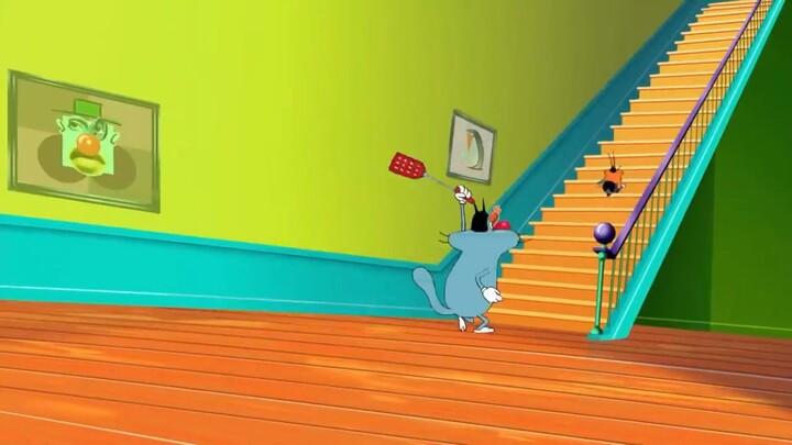 Oggy and the cockroachs 🪳 airships house 🏠