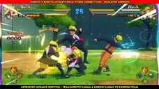 TEAM KARMA VS TEAM 7 NARUTO - NARUTO STORM CONNECTIONS ANDROID GAMEPLAY