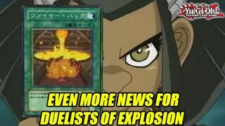 Even MORE News For Yu-Gi-Oh! Duelists Of Explosion