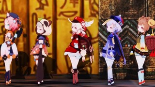 [MMD] Characters from Genshin Impact dancing