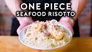 Sanji's Seafood Risotto from One Piece | Anime with Alvin