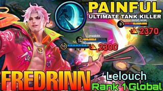 Appraiser's Wrath! Fredrinn Ultimate Tank Killer - Top 1 Global Fredrinn by ᴸᵉˡᵒᵘᶜʰ - Mobile Legends