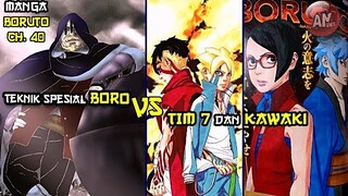 Bocoran Boruto 40 | Jutsu Spesial BORO Vs Tim 7 dan Kawaki