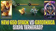 Aldous New 650 Stack Vs Gatotkaca - Mobile Legends