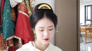 Inilah tutorial gaya rambut Liu Shishi dari The Legend of the Female Doctor Ming Fei ~ Seri yang bis