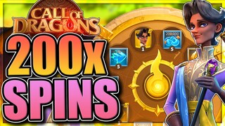 Max Skill Bertrand! [lucky spins for Bert, then Forondil] Choice Wheel in Call of Dragons