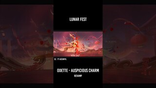 Upcoming Revamp Skin Odette Auspicious Charm | Odette Lunar Fest Skin | Story WA Mobile Legend