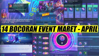 BOCORAN 14 EVENT SKIN LIMITED & EPIC, PROMO DIAMOND, MEGA SALE   DAN TIKET GRATIS MOONLIT WISH