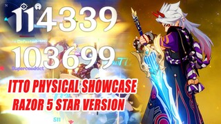 Itto Physical Build Floor 12 & Open World Showcase - This is Razor 5 Star Version