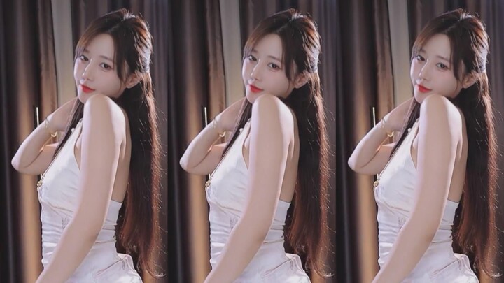 【มาซาไม】Something ชุดกี่เพ้าสีขาว เต้นฮันน์ดานซ์ รีทัชเต้น