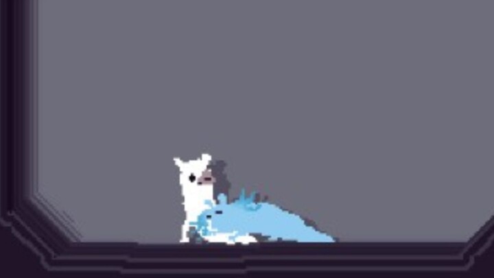 A very clingy water cat AI