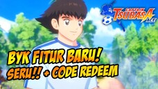 AKHIRNYA CBT KEDUA! KALI INI BANYAK HAL BARU + CODE REDEEM TERBARU - CAPTAIN TSUBASA : ACE SHOWDOWN