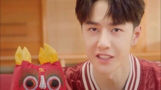 20220203 肯德基 Weibo update with Wang Yibo ♥️🧧