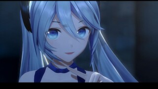 【MMD】 混乱交际 【YYB式初音ミク10th改变】