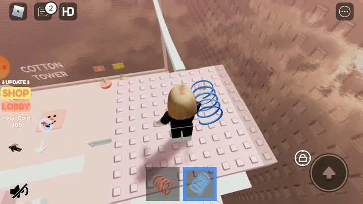 Cotton Tower Roblox Kalau Jatuh, Auto Teriak!