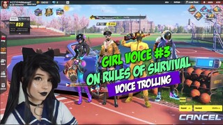 "Nagulat sila sa Galaw ng Babae" | "Voice Trolling" Rules Of Survival | #FILPINO