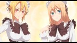 Olivia y Angelica "maid" | Otome Game Sekai wa Mob