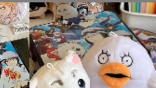 Mở hộp kê | Một đống hộp thiếc Gintama siêu đẹp và thanh thô ngang cấp | Đây chẳng phải là một thanh